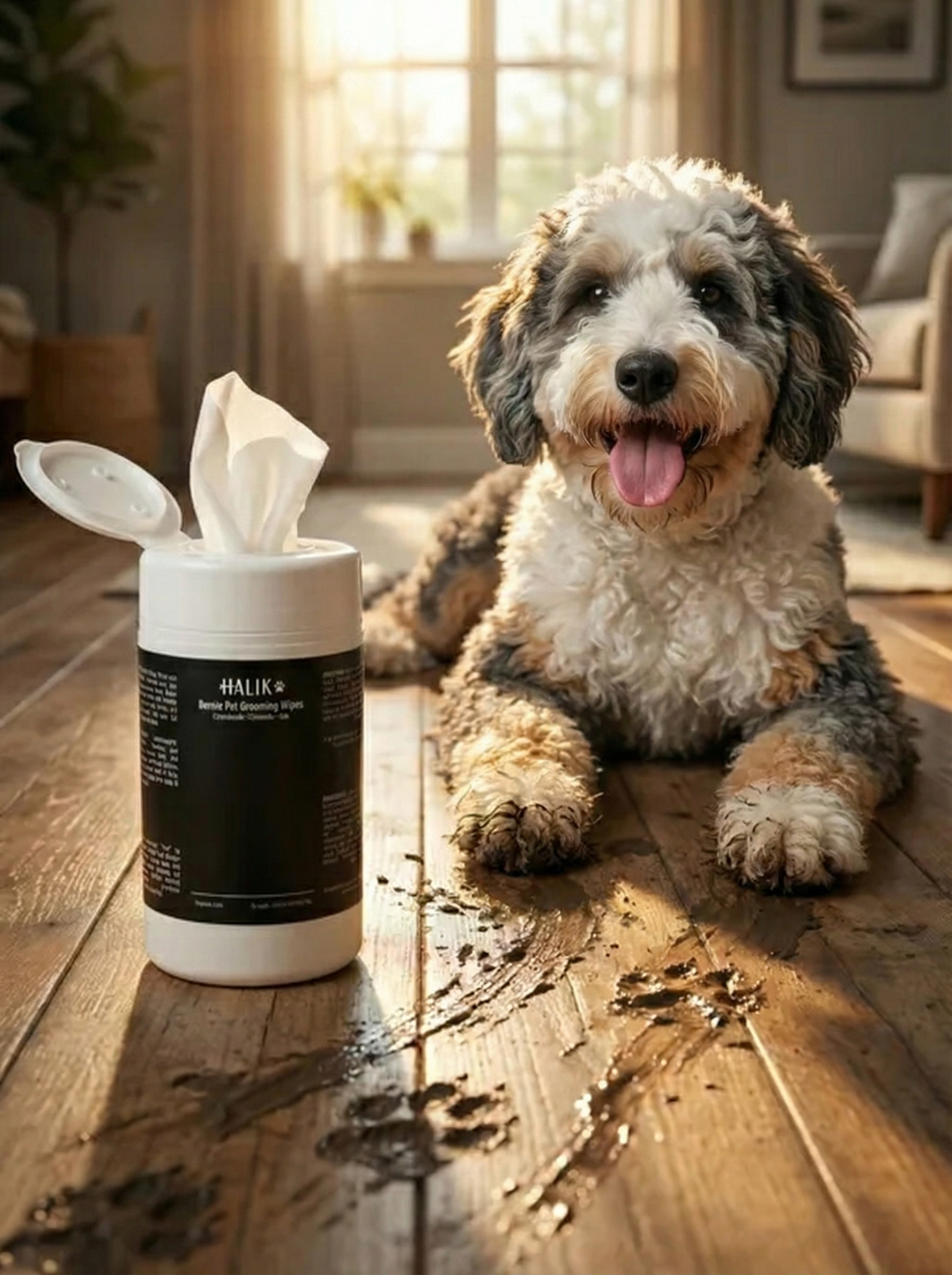 🐾 Bernie Grooming Wipes