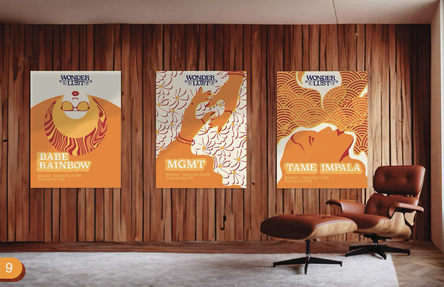 WonderLust Cafe Branding and Font Development 2024