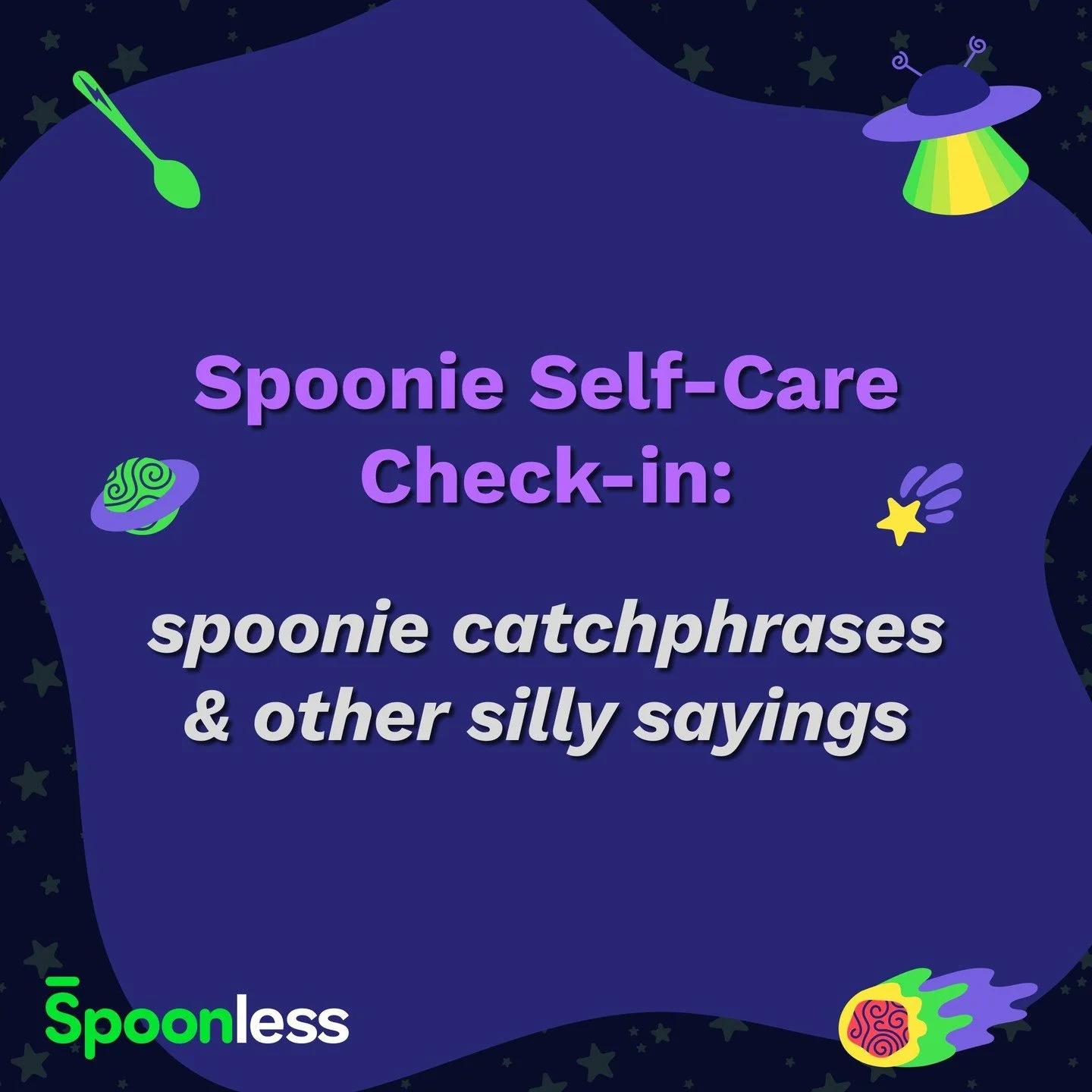 Spoonie Sayings flying into the new year and figuring out things mid-flight!

#SpoonlessPT #SpoonieNoops #SpoonieSupport #SpoonieCommunity