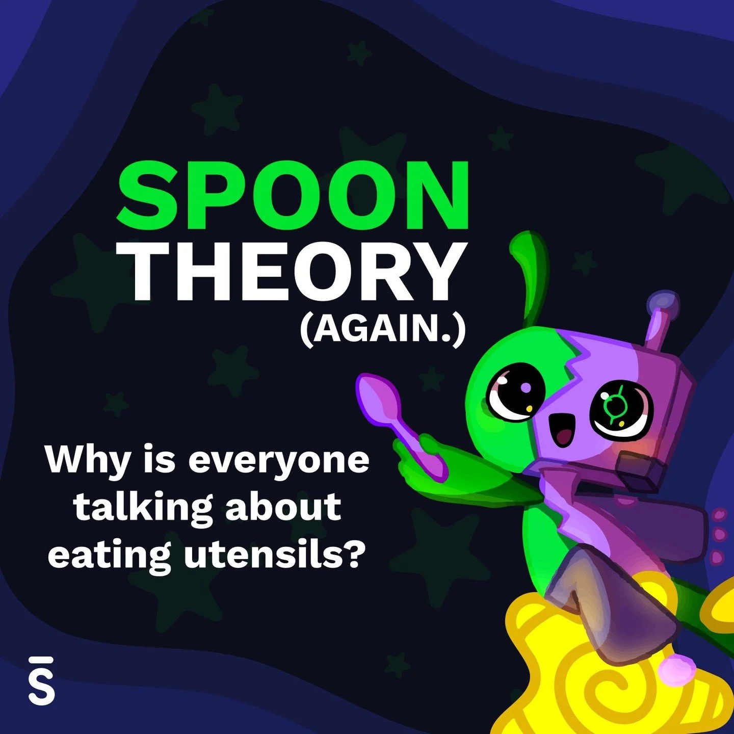 Spoon Theory, coined by Christine Miserandino in 2003, has circulated widely within the chronic illness and neurodivergent communities as it opens up communication for those living with limited energy.

The ability to visualize one&rsquo;s energy all