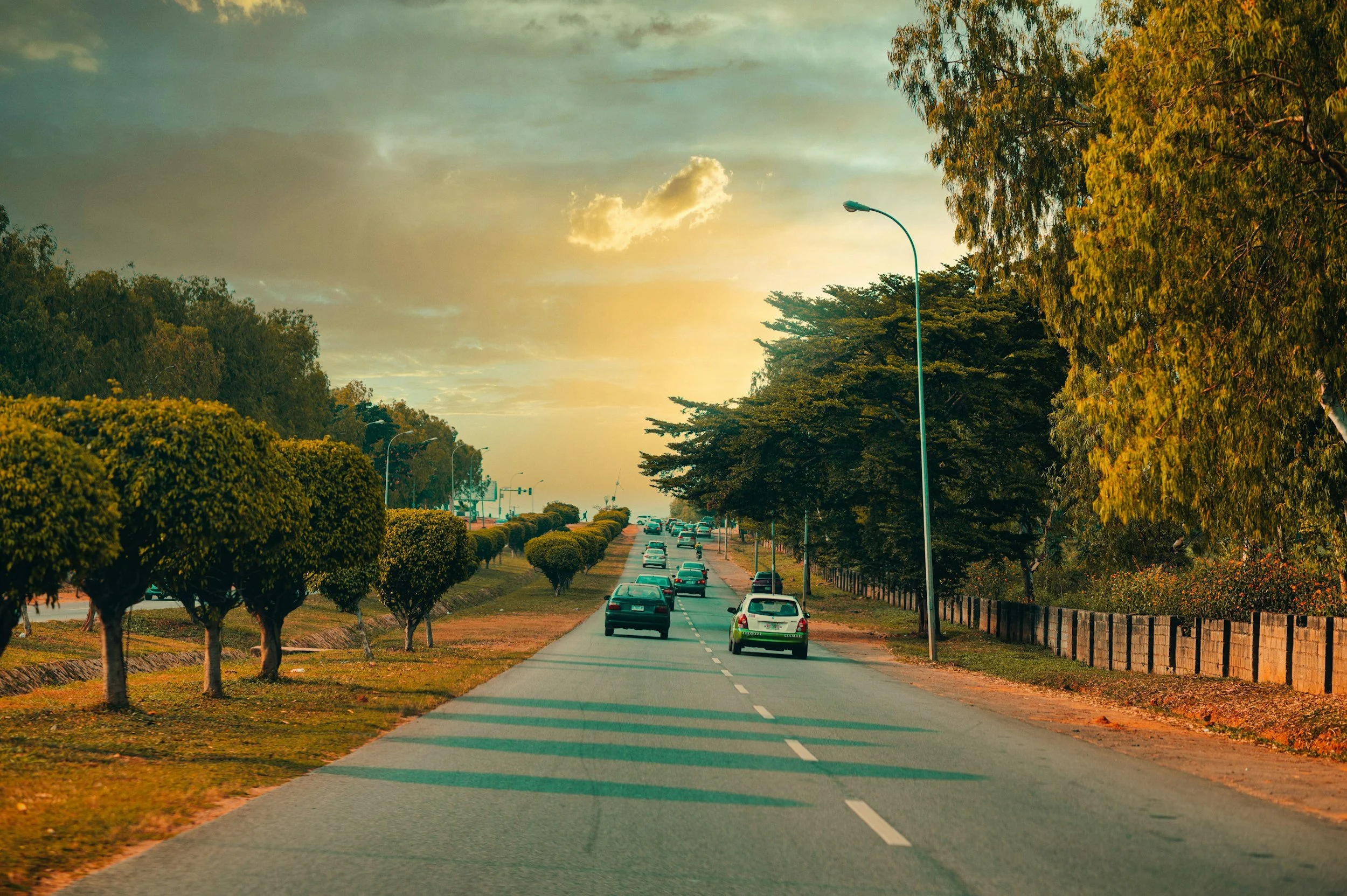 A picture of street in abuja