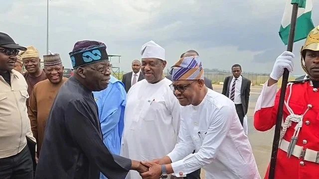 Minister Nyesom Wike Commends Tinubu and David Umahi Over Strategic Opening of Bodo–Bonny Road Maritime Bypass