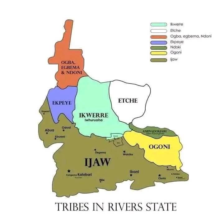 rivers state map