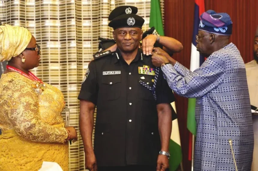 Tinubu Decorates Olatunji Disu as Acting Inspector-General of Police