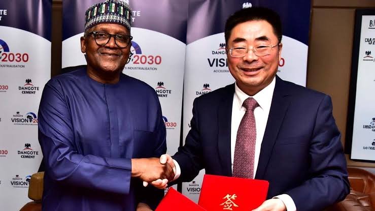Dangote Cement Deepens African Growth Strategy with $1 Billion Sinoma Framework Agreement