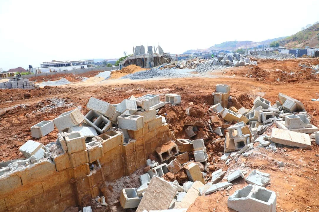FCTA Demolishes Illegal Buildings on Land Allocated to Embassies in Katampe