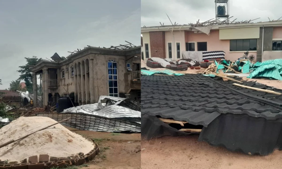 Over 80 Buildings Destroyed in Enugu Storm, Hundreds Left Homeless