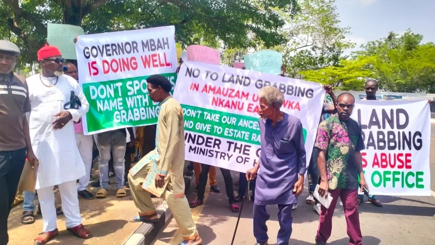 Enugu Communities Protest Alleged Conversion of School Land to Housing Estate