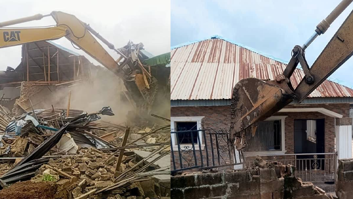 Oyo Demolishes Building Linked to Kidnapping of Adelabu’s Sister and Twin Sons