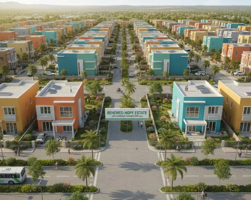 Housing Minister Confirms 2,084 Renewed Hope Homes Near Completion in Lagos