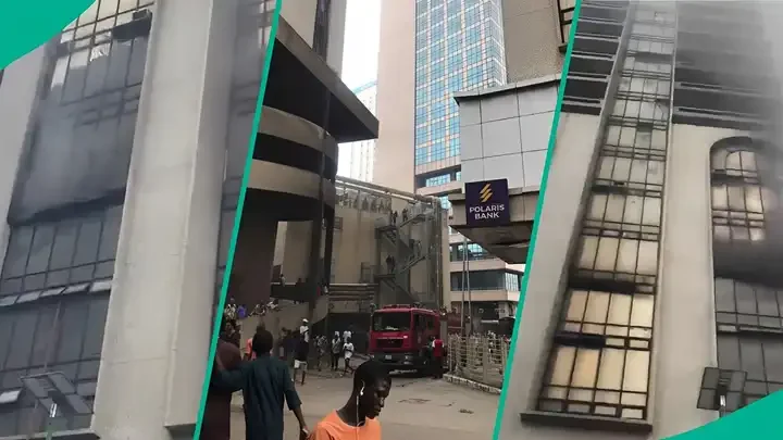 Lagos Island Building Destroyed in Major Fire Incident