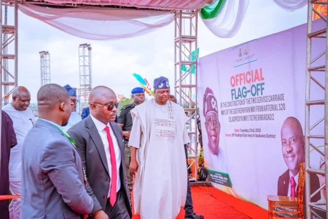 Tinubu Flags Off Two Strategic Road Projects in Abuja, Reaffirms Infrastructure-Led Development