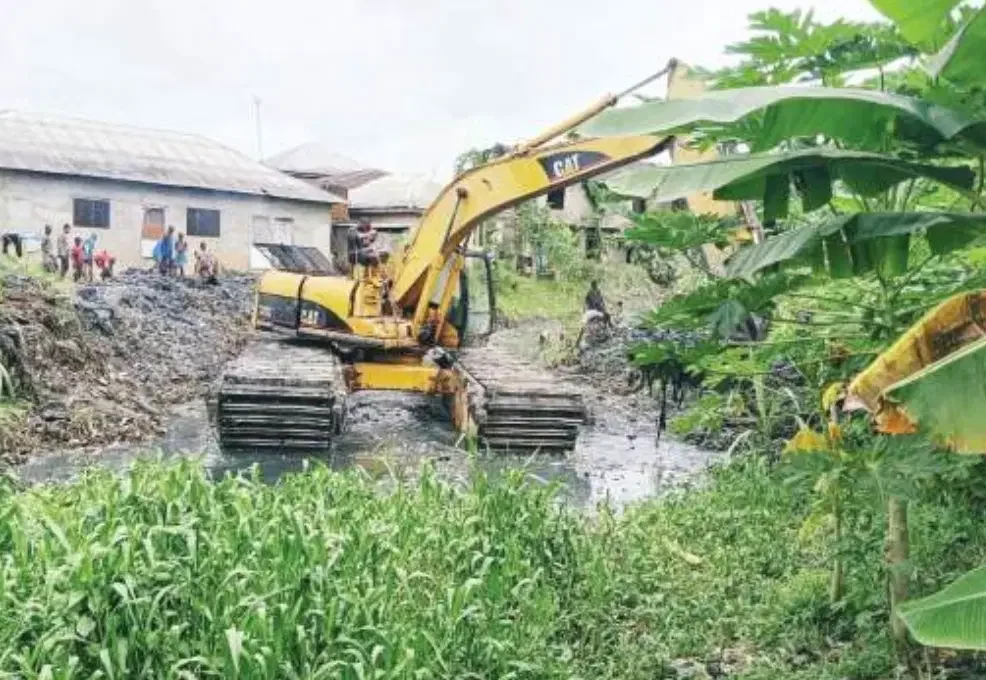 Bayelsa Intensifies Flood Mitigation as Residents Welcome Drainage Clearance