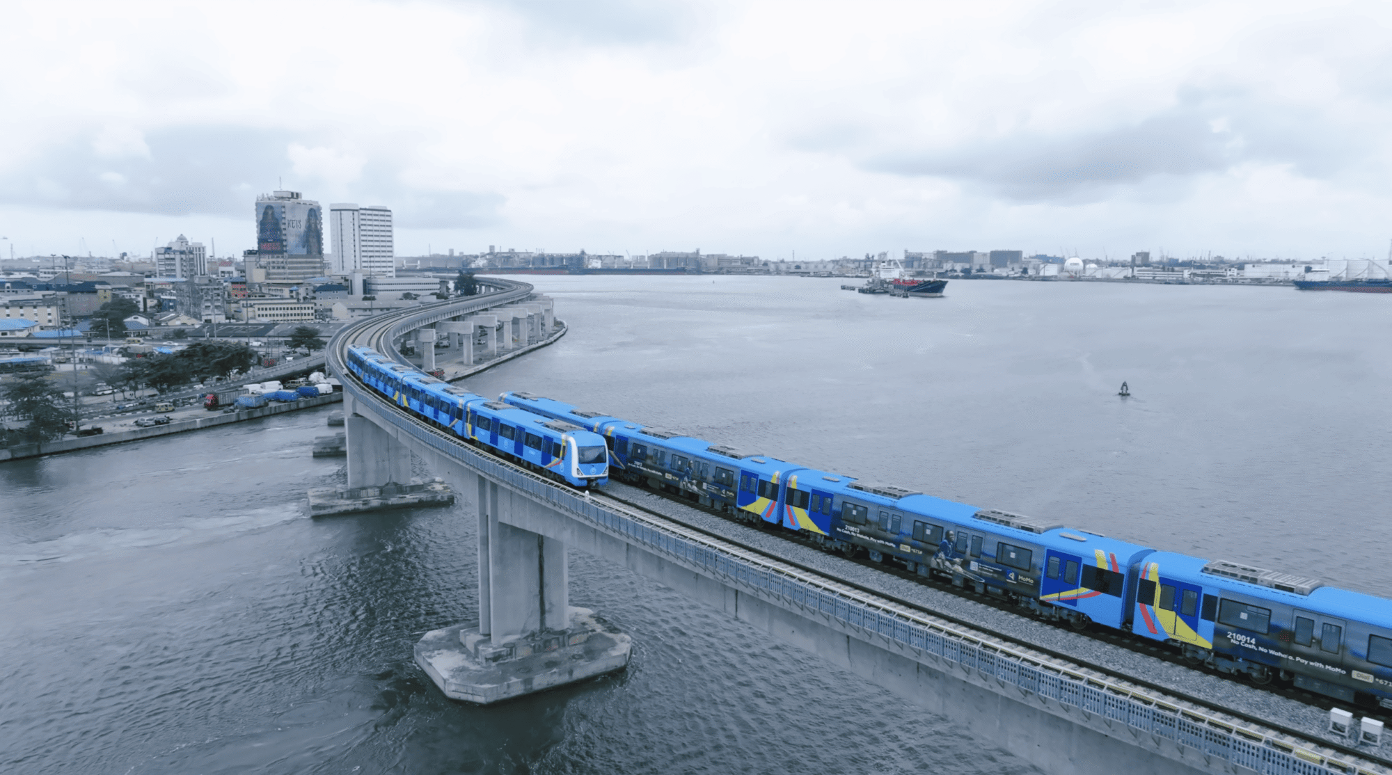Lagos Blue Line Hits 8 Million Passenger Milestone, Phase II Records First T-Beam Installation