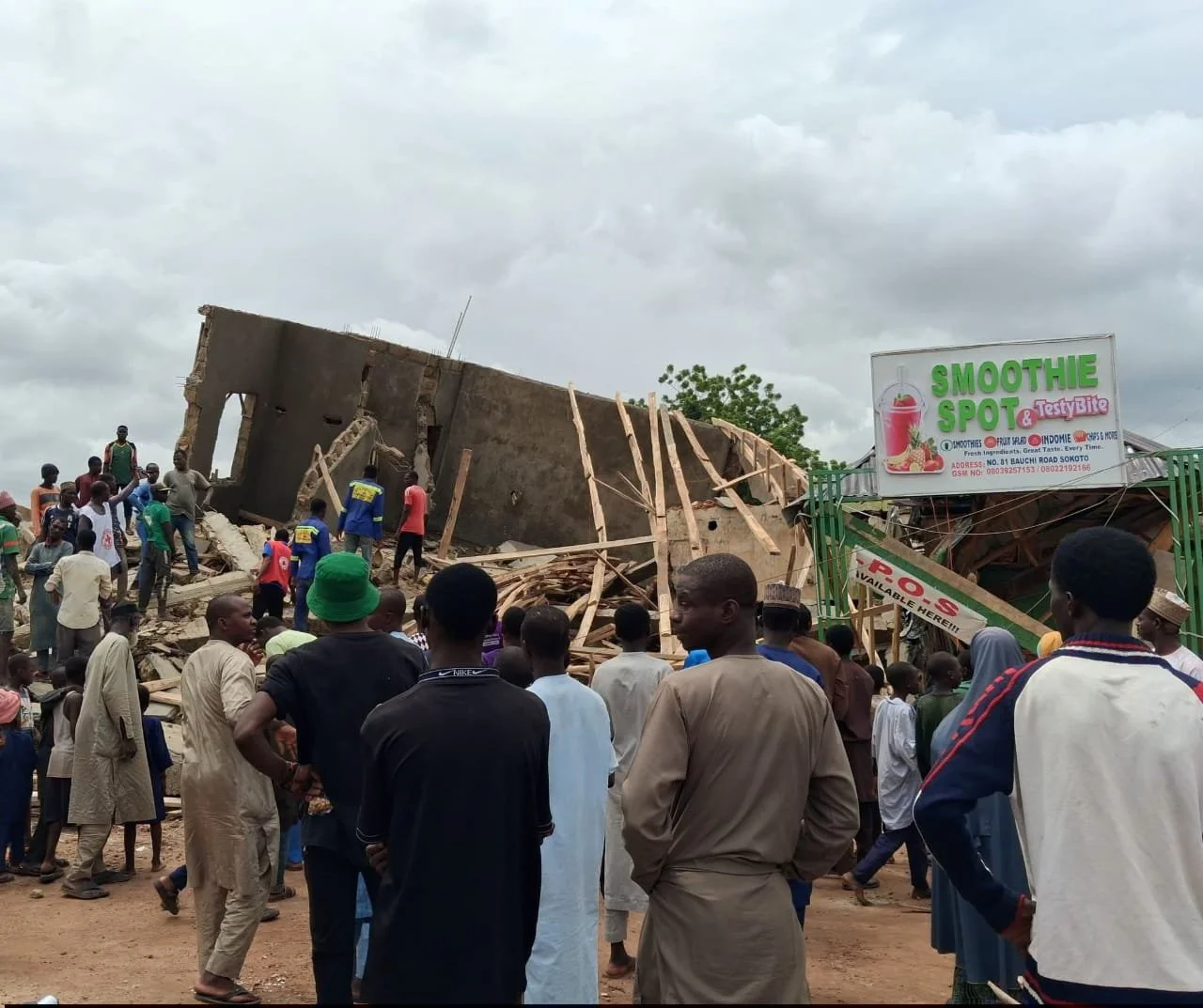 Two-Storey Building Under Construction Collapses in Sokoto, No Casualties Reported
