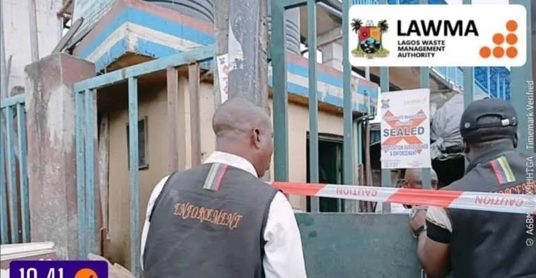 LAWMA Seals Ajah Market, Targets 24 Facilities Over Waste Violations