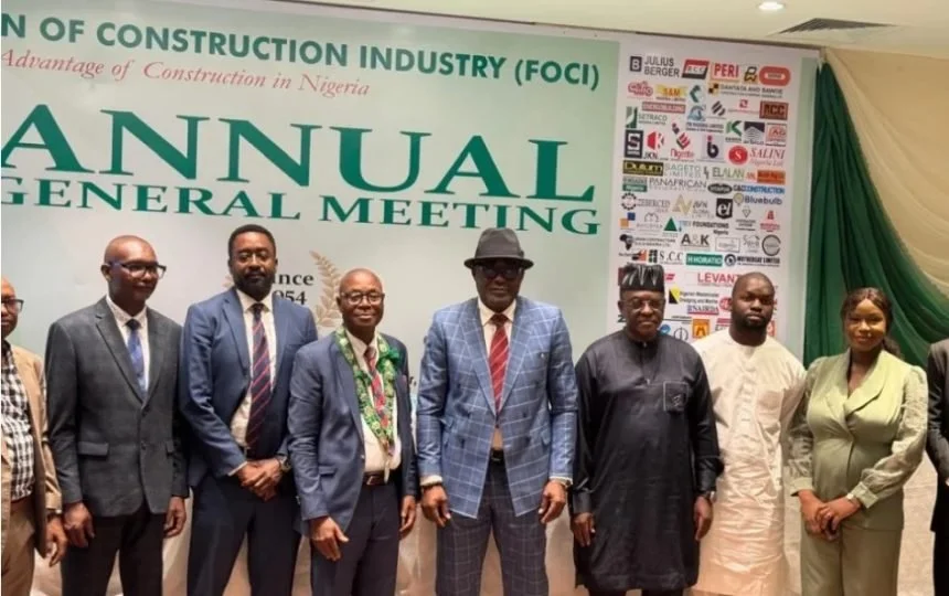 FOCI Warns Nigeria’s Construction Sector Faces Collapse as 41,800 Jobs Are Lost