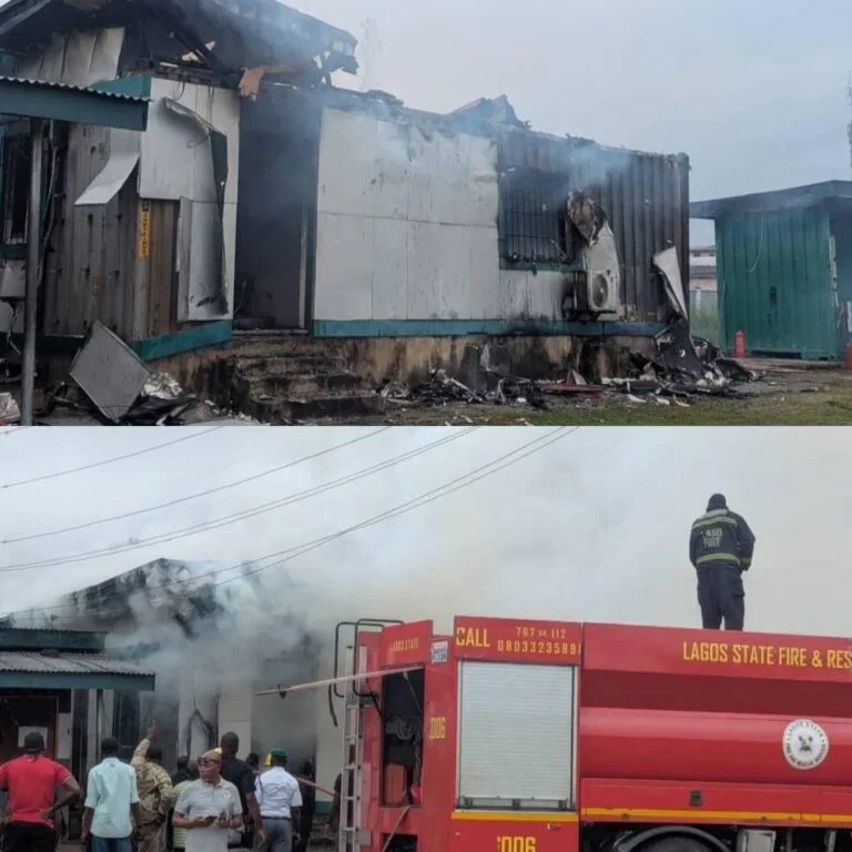 Lagos Customs Office Fire Puts Building Safety and Electrical Risks in Focus