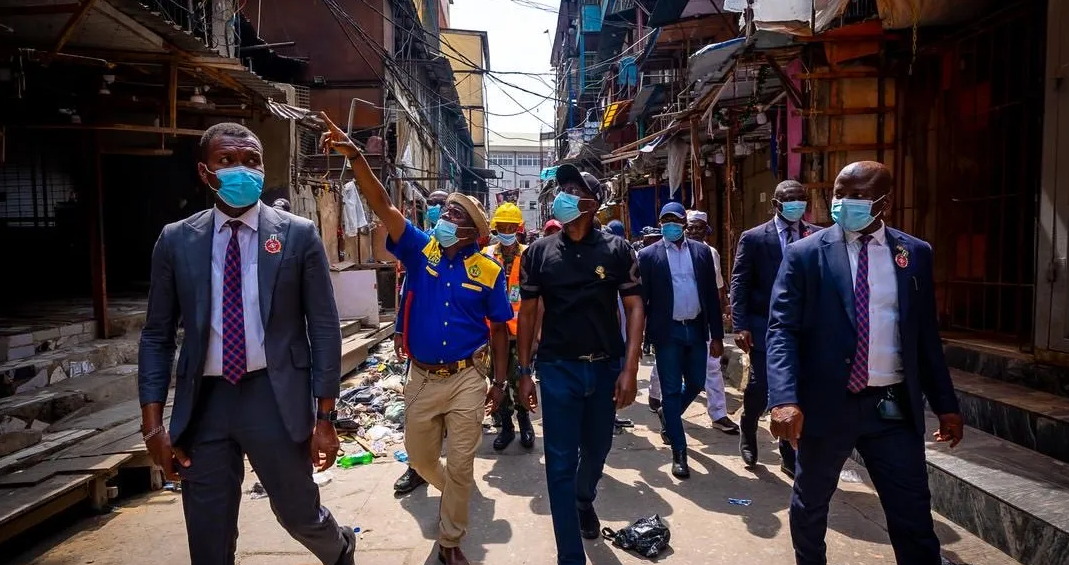 NEMA Mobilizes CCECC for Controlled Demolition of Fire-Damaged Great Nigeria House on Lagos Island