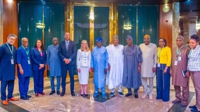 Tinubu-receiving-the-World-Bank-delegation-led-by-its-Managing-Director-of-Operations-Anna-Bjerde