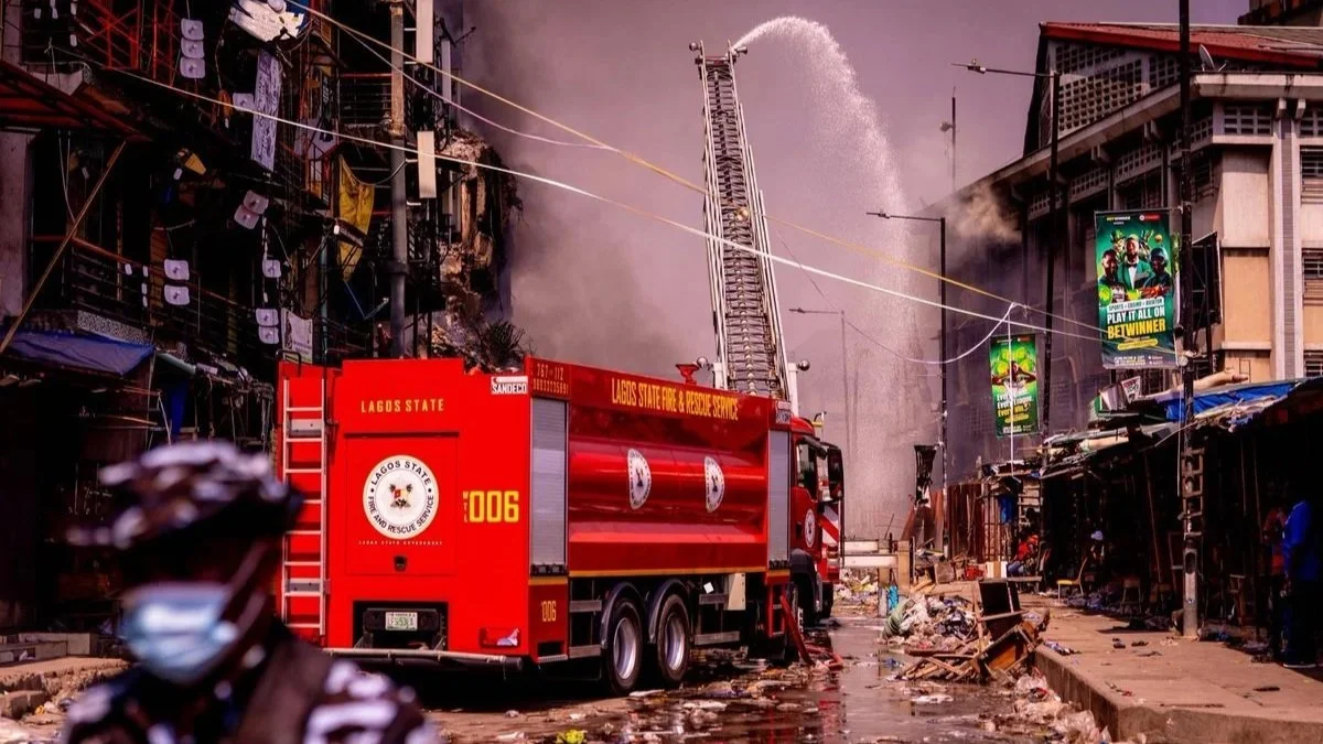 Lagos State Fire Incidents 2025