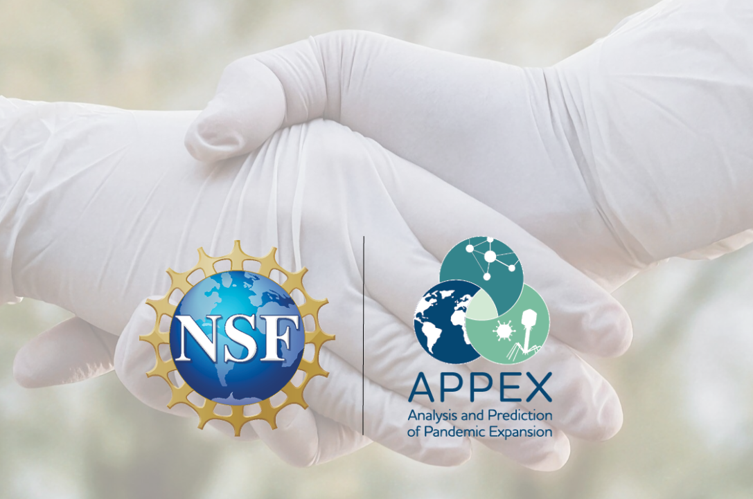 APPEX logo with gloved hands