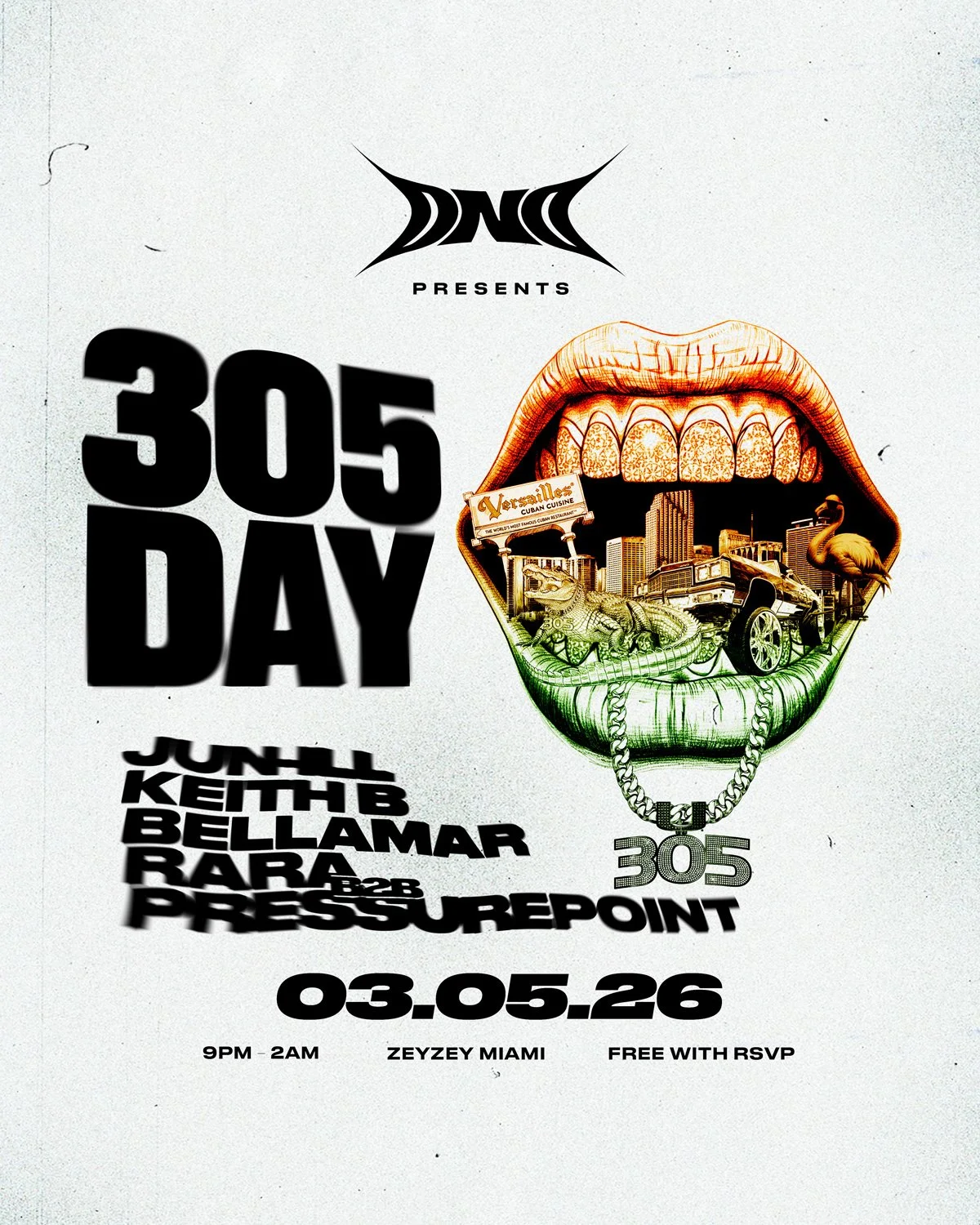 DND PRESENTS: 305 DAY @ ZEYZEY MIAMI