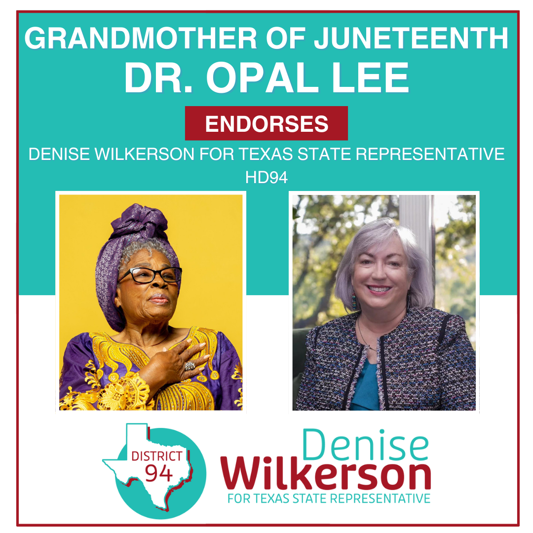 Dr. Opal Lee endorsement