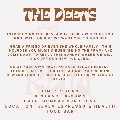 KEVLA RUN CLUB.