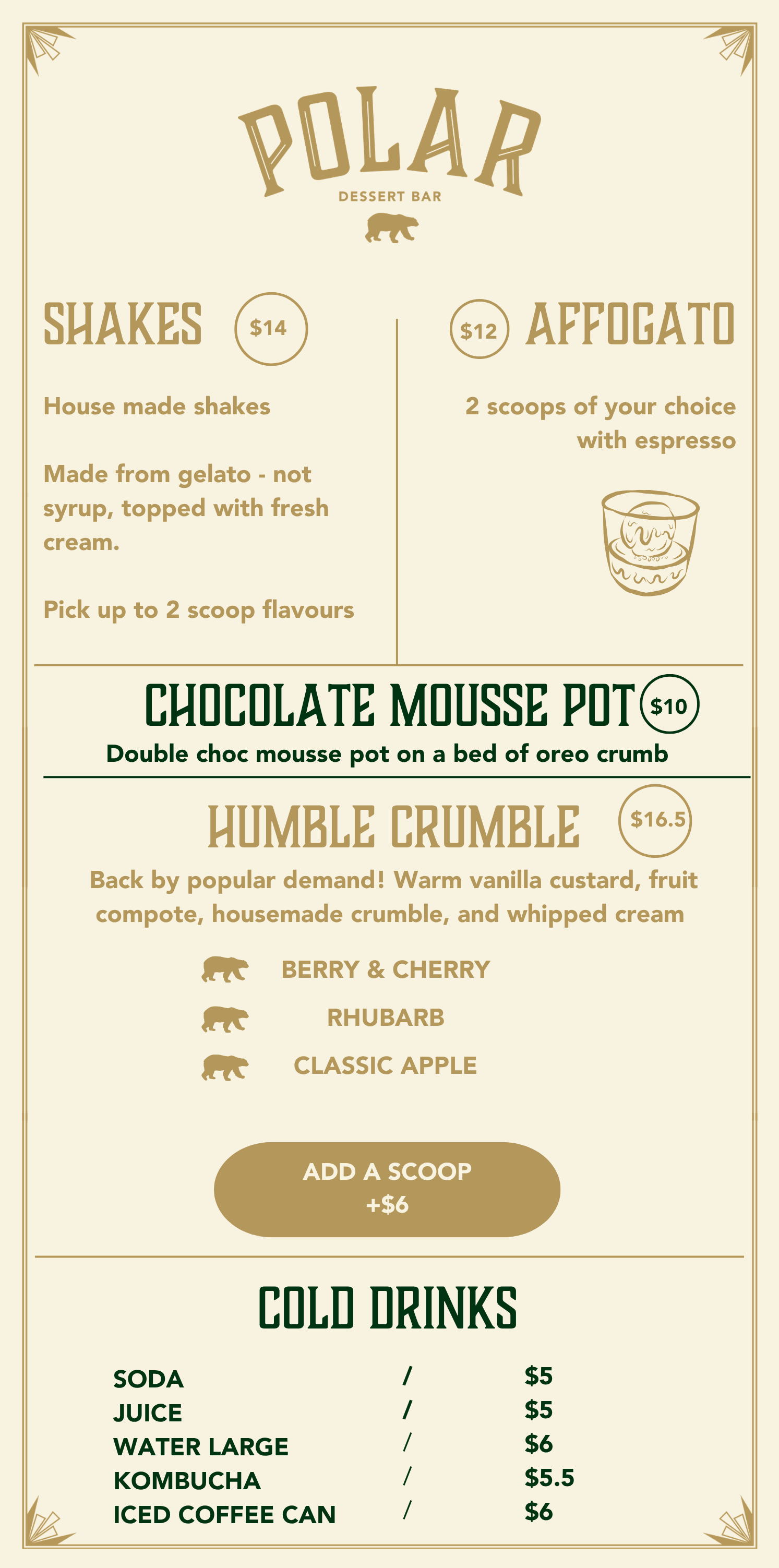 Shakes and Crumble Tauranga