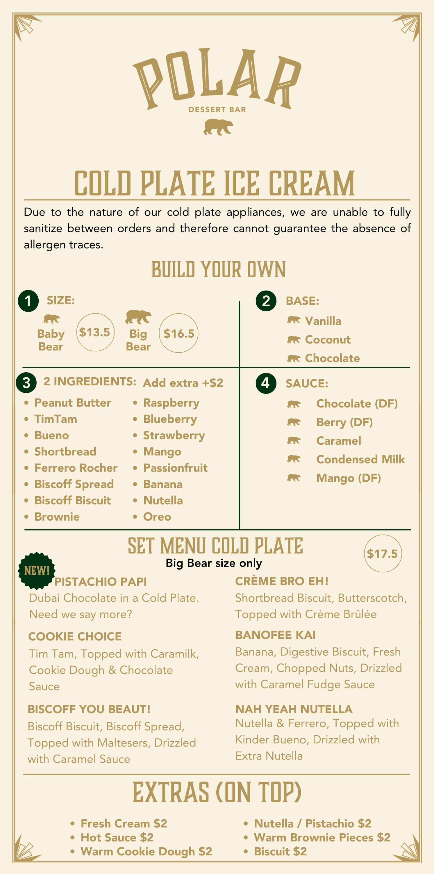 Cold Plate Rolled Ice Cream