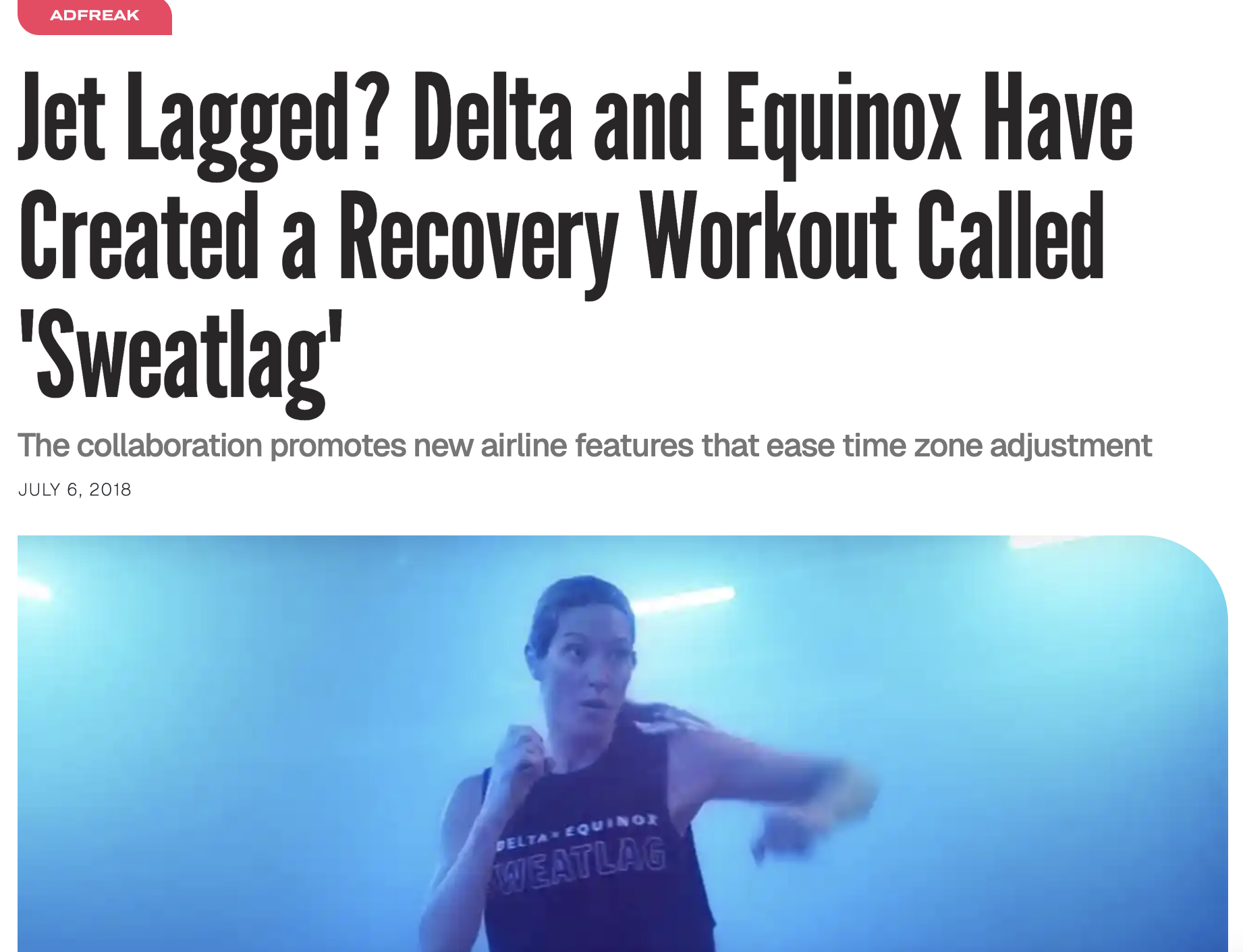 Taking on jet lag, one workout at a time