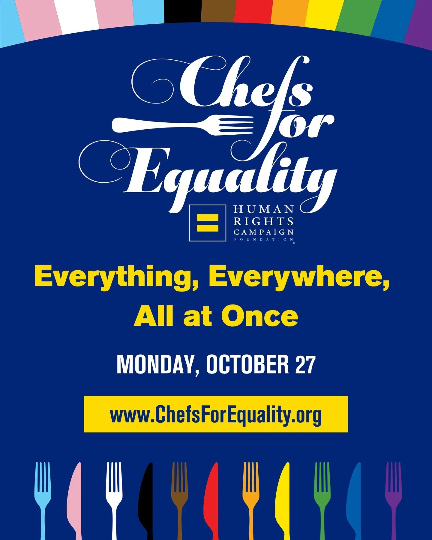 Tomorrow, Monday, October 27, the team at Moon Rabbit joins a celebration that’s about more than food — it’s about love, inclusion, and equality. 
At @chefsforequality 2025, @chefkevintien and Chef @susanbae will join an extraordin
