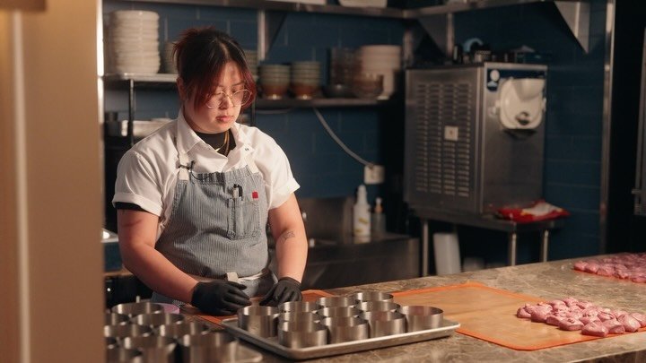 At Moon Rabbit, even the bread begins the night before.

Our Taro Milk Bread is made with purple rice-based amazake and shio koji, two ferments created from the same koji culture. The dough is mixed at night, proofed overnight, rested in the fridge, 