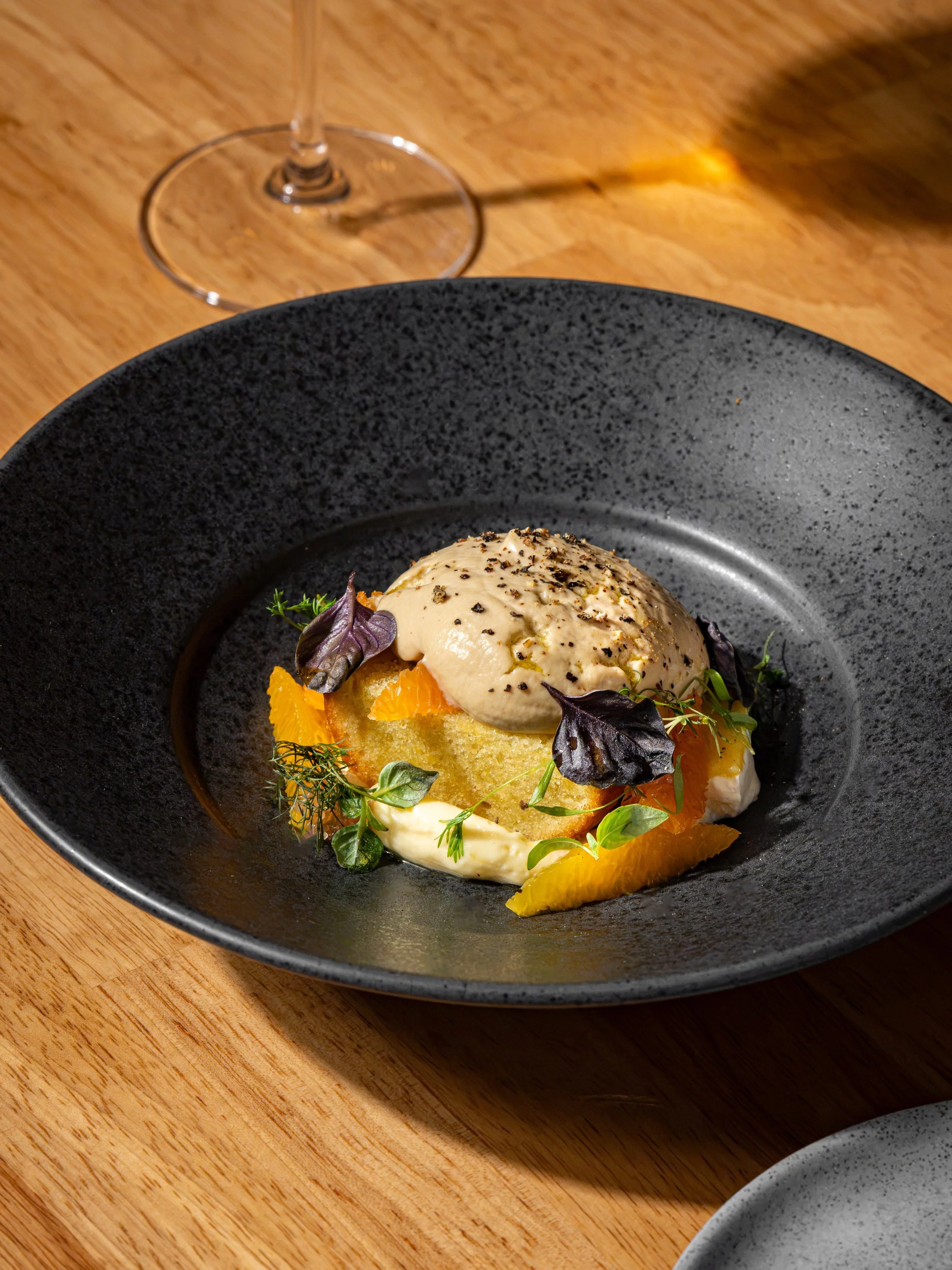 There&rsquo;s a bit of home in Chef @Susanbae&rsquo;s newest dessert.

Citrus | Cam Qu&yacute;t pays tribute to her California upbringing through olive oil cake and bright citrus, while Vietnamese coffee foam connects the dish to a tradition that con
