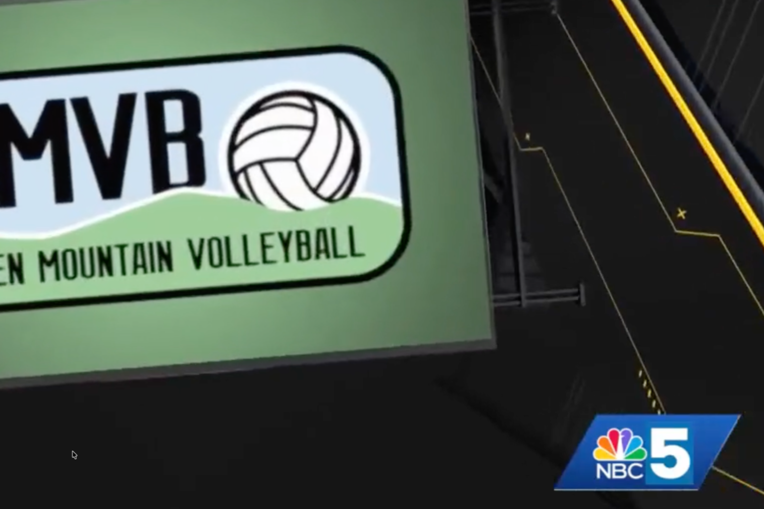Green Mountain Volleyball featured on NBC5