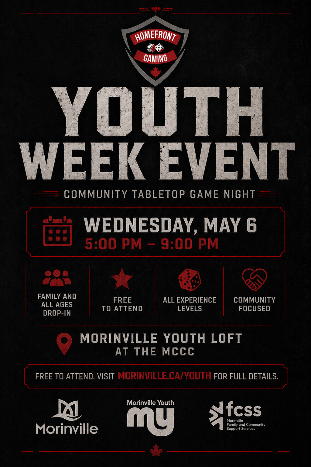 Morinville Community Board Game Night