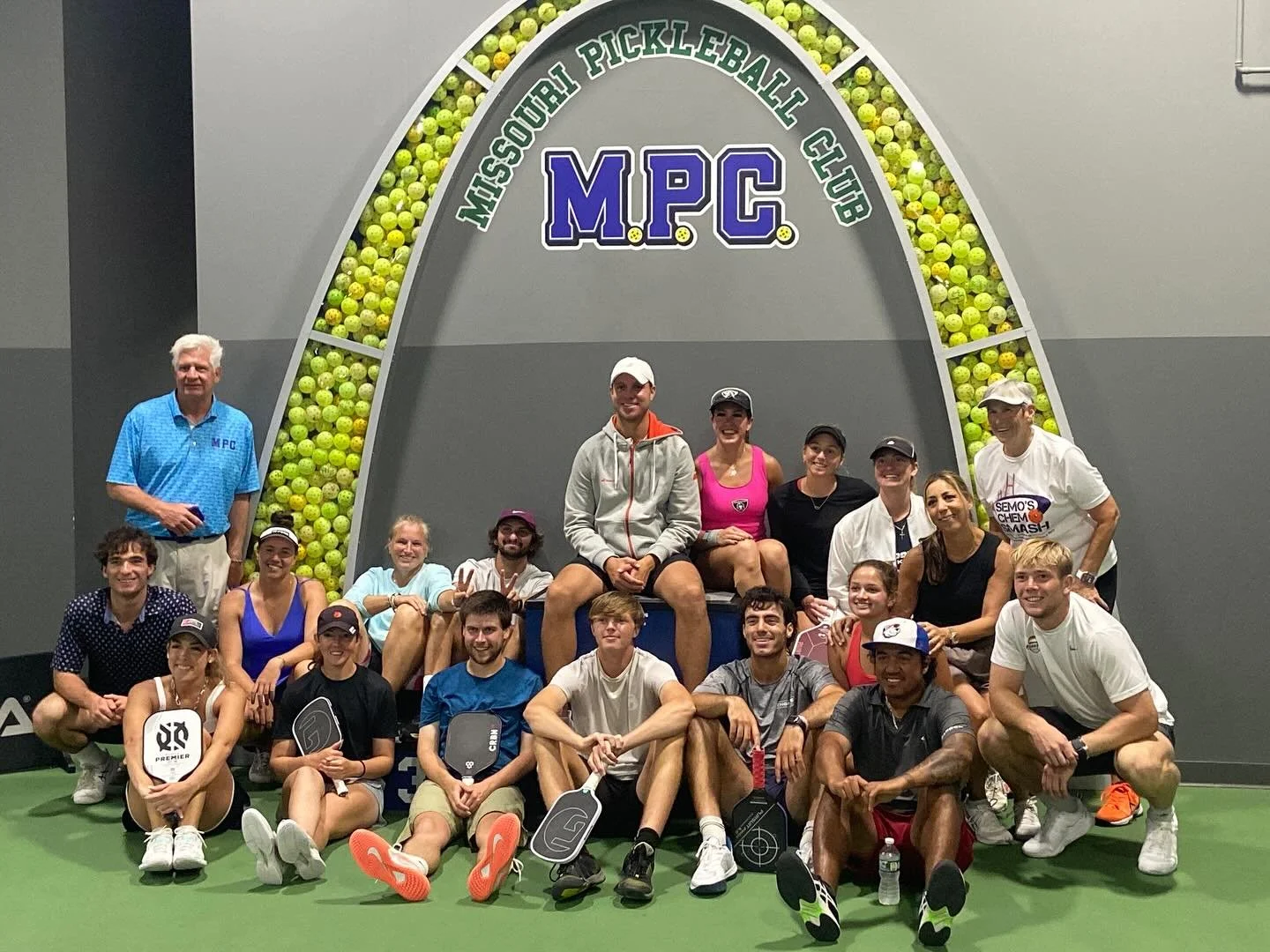 It was so awesome being to learn from and play with this amazing group of #pickleball pros. 
They’re all so nice and so dang talented. @officialapptour @mopickleballclub @pcklemick @camluhring @ladygibraltar