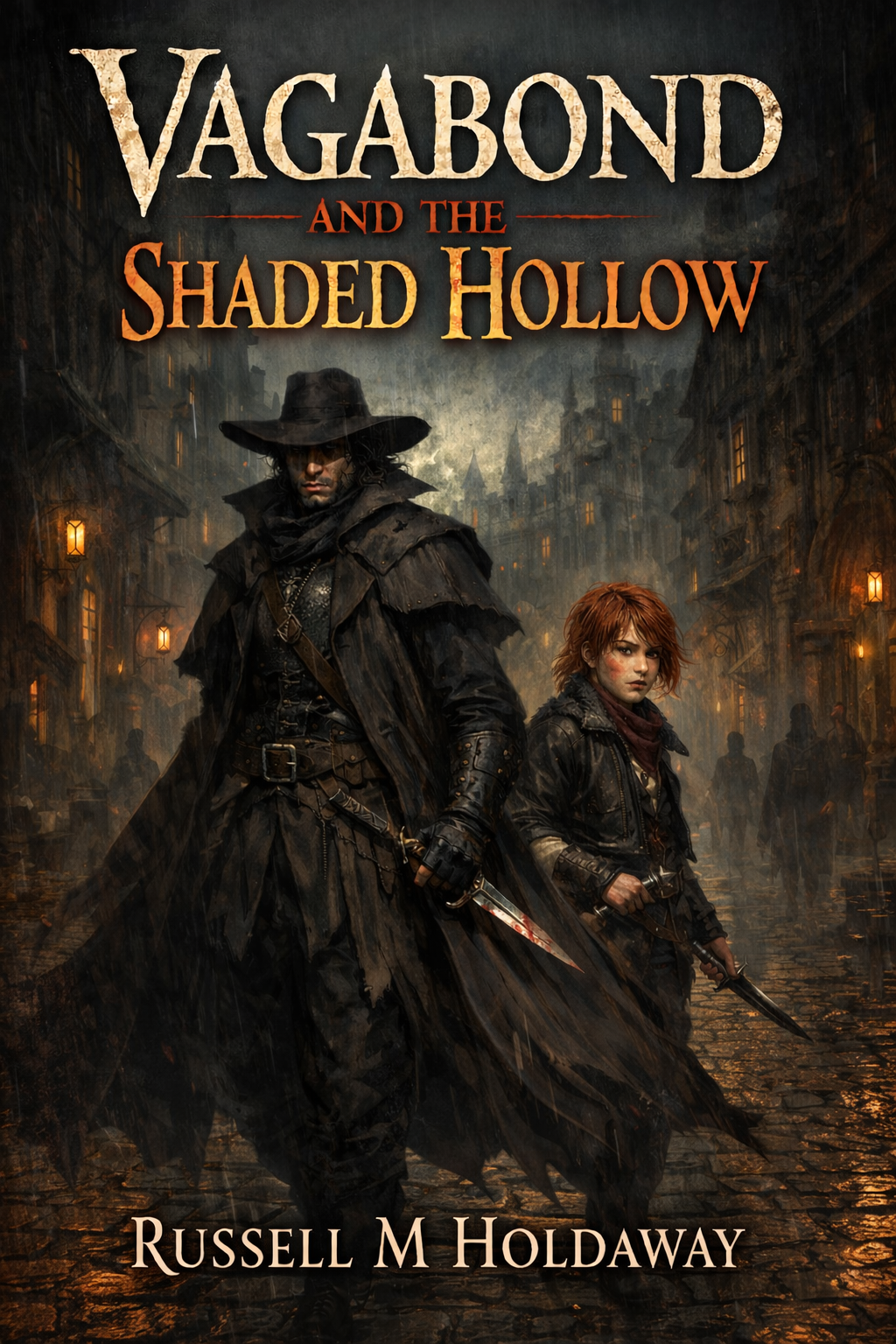 Vagabond is a dangerous mercenary with a mysterious past he is trying to escape. Cwen is a runaway trying to start a new life. When their paths collide in the dark back alleys of Cochforthir, Vagabond and Cwen must team up if they are to survive The 