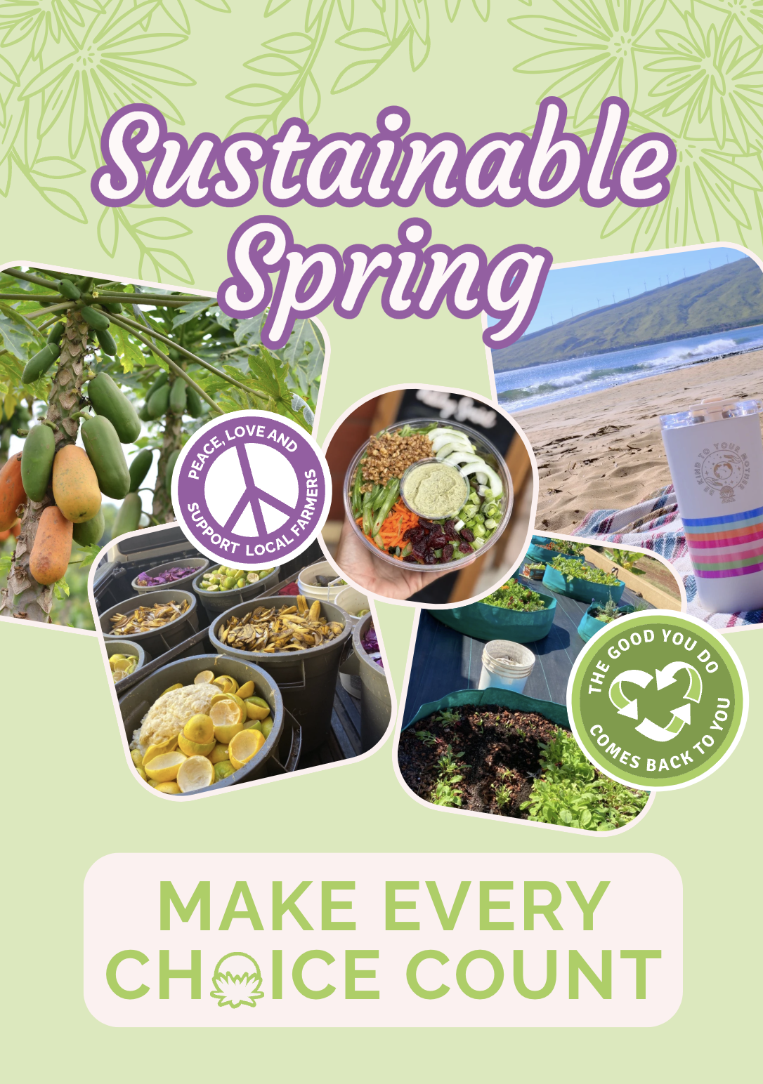 Welcome to the Sustainable Spring Series with Choice Maui