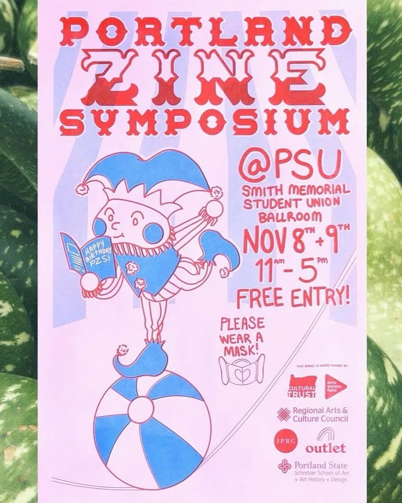 We&rsquo;re so excited to have a table at this year&rsquo;s @pdx_zines!!! We&rsquo;ll be there SATURDAY, NOVEMBER 8th, 11am-5pm selling youth-made zines (plus stickers, buttons, and prints!!!!)

If you are (or know!) a young artist (18 and under) who