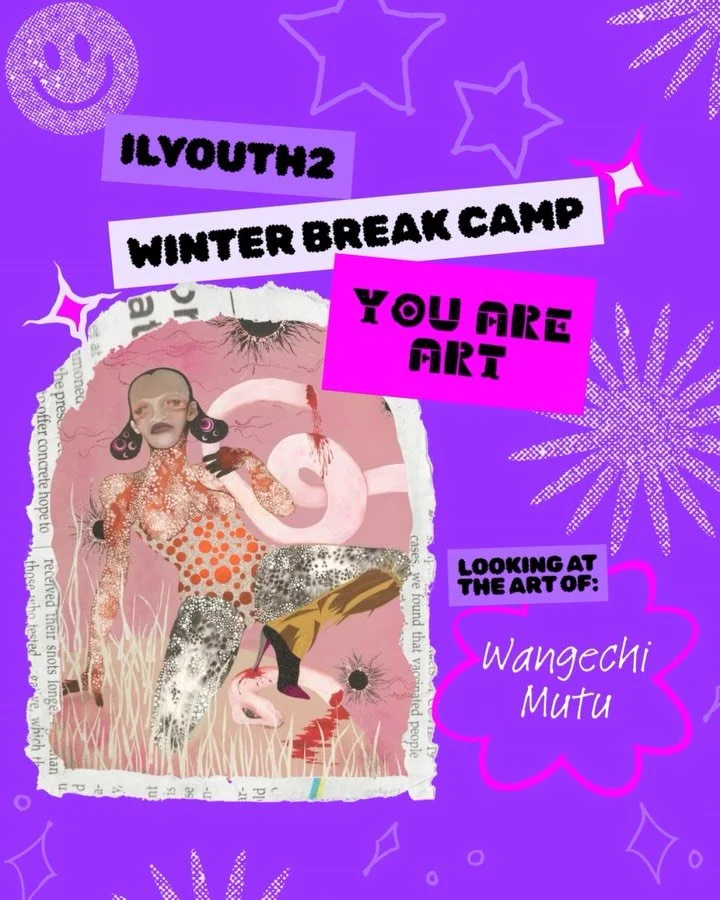 In &ldquo;You are Art&rdquo;, we&rsquo;ll be looking at the collages, paintings, and sculptures of Wangechi Mutu. We&rsquo;ll examine the themes of Mutu&rsquo;s work, and talk about using your Self as a source of content and inspiration for artwork. 