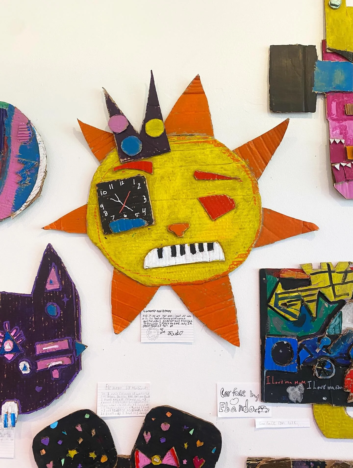 We have art and music up on our walls from elementary students in the Centennial and Reynolds school districts!! You&rsquo;re invited to come celebrate them (and their hardworking teachers!) THIS SUNDAY 2-3pm! 😍🎨🎶