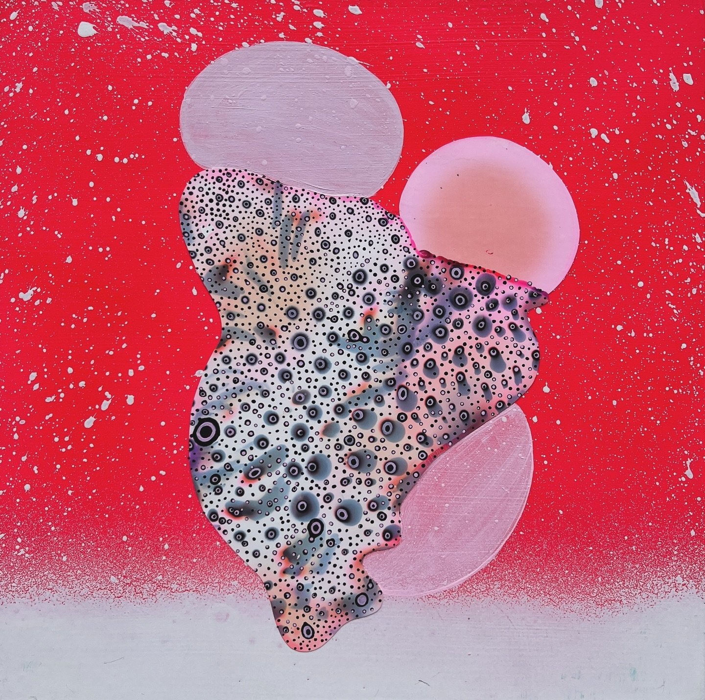 Double Trouble
20cm x 20cm
Mixed Media on Panel

To purchase go to @bluethumbart
Link in bio

#particle #quantumart #quantumphysics
#artofscience #scienceofart #microcosm
#visionaryart #creativehuman
