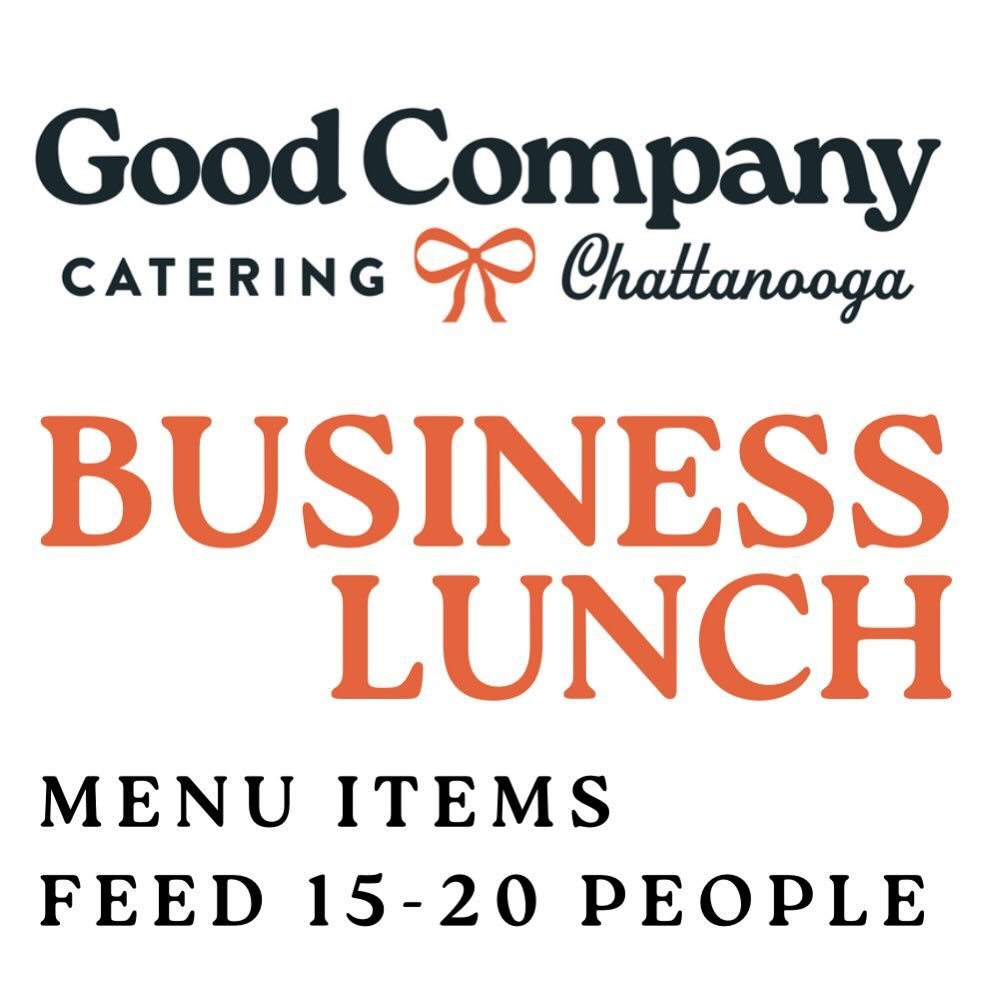 Easy solutions for feeding your team now live on our website! 🤘🏻
.
.
.
.
#chattanoogacatering #catering #chattanoogaweddings #weddingcatering #corporatecatering #weddingfood #privateparties #specialoccasion #rehearsaldinner #goodcompany #chattanoog