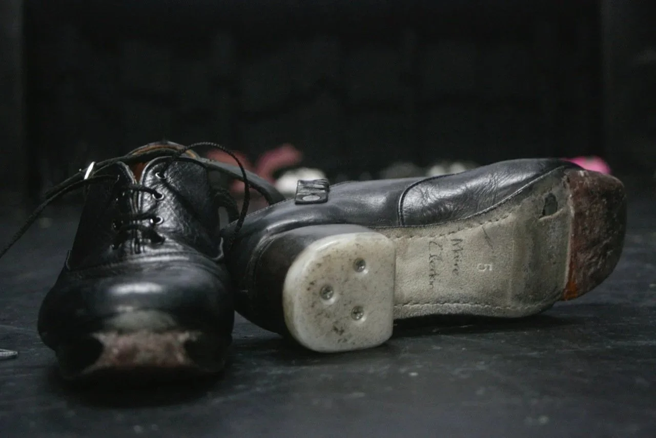 Shoes after a battering