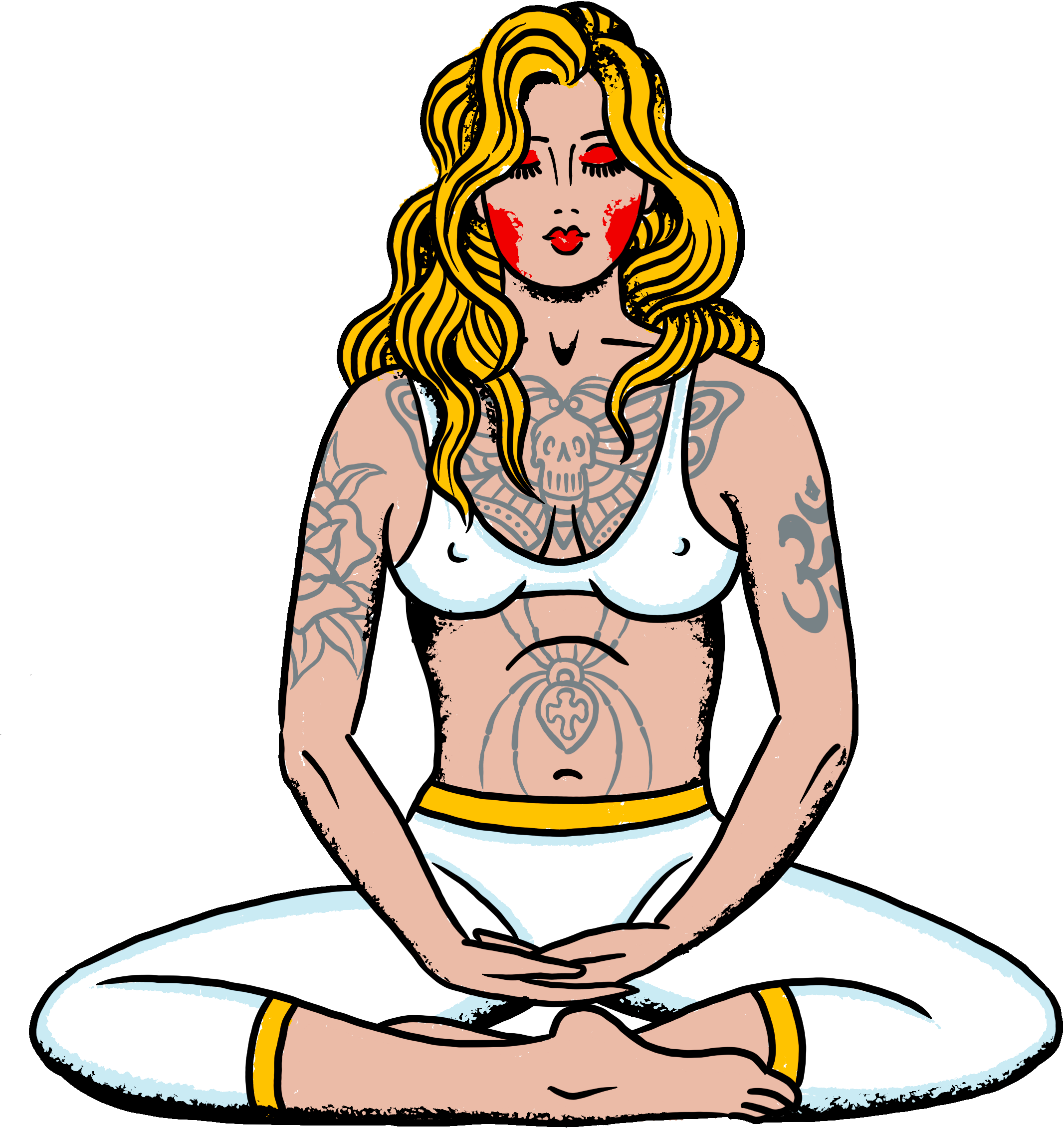 Center B Tank, Outlaw Betty © exclusive art, Outlaw Betty™