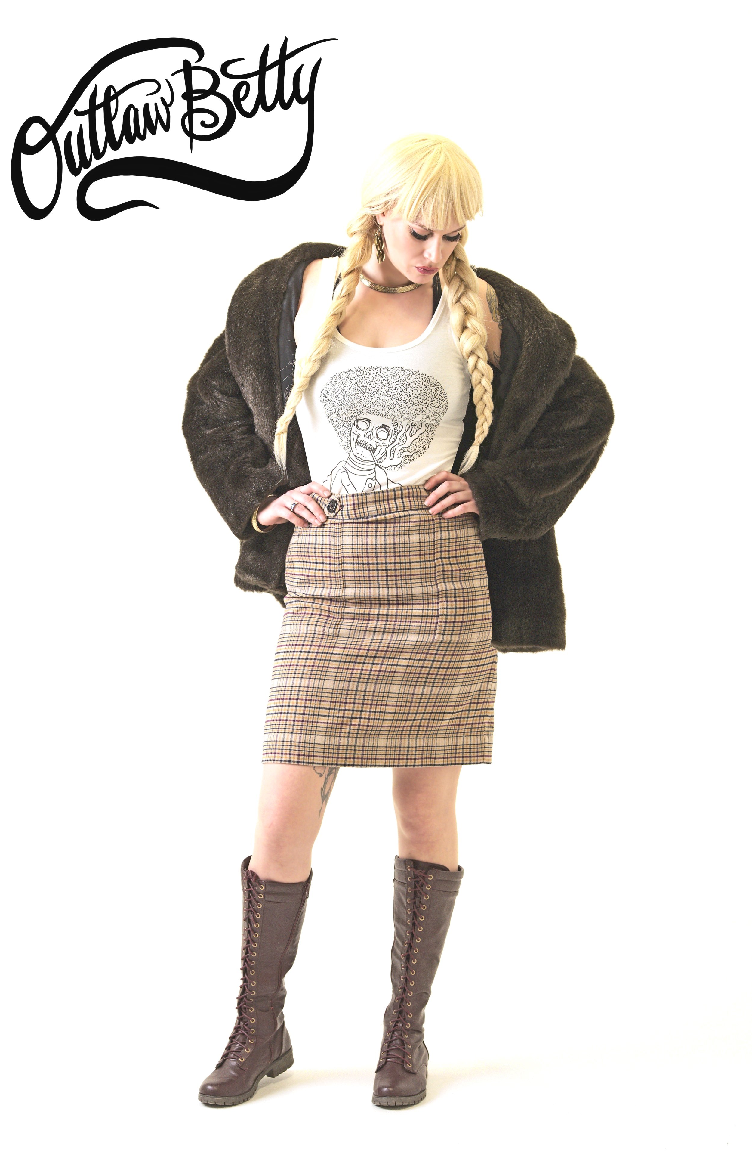 Bad Betty Tank, Outlaw Betty © exclusive art, Outlaw Betty™