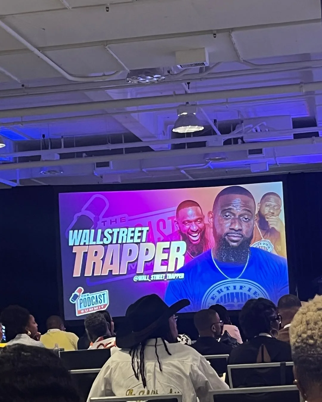 #podcastsummit2025  wallstreet trapper