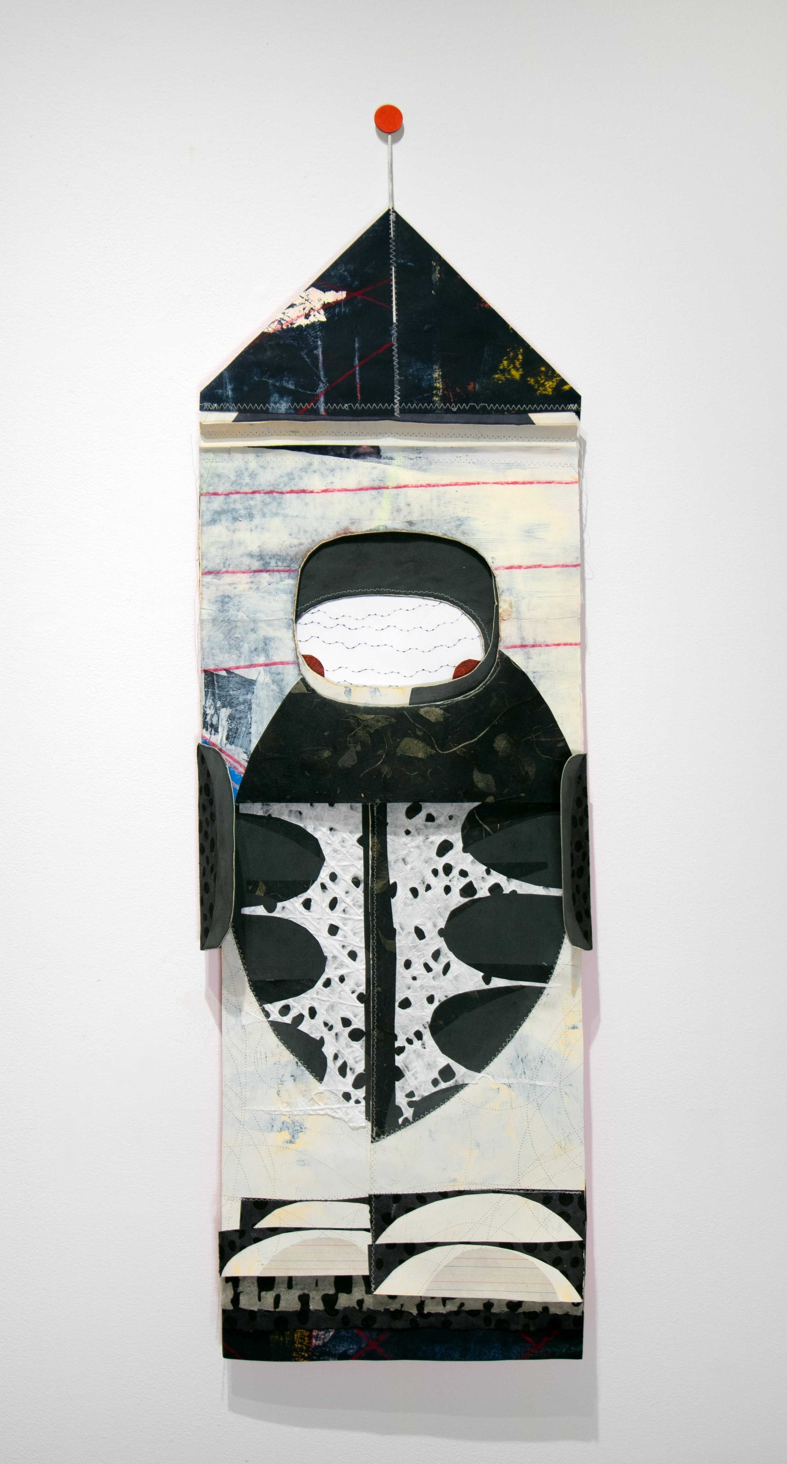 Cicada Sister June, 2025, 3.5 feet x 16 inches x 2 inches